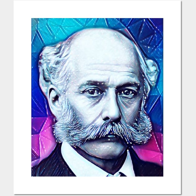 Joseph Bazalgette Snowy Portrait | Joseph Bazalgette Artwork 12 Wall Art by JustLit